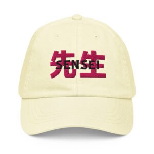 Casquette Jaune Pastel - Sensei