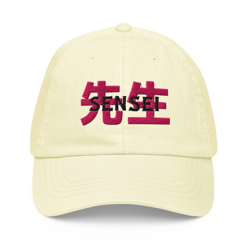 Casquette Jaune Pastel - Sensei