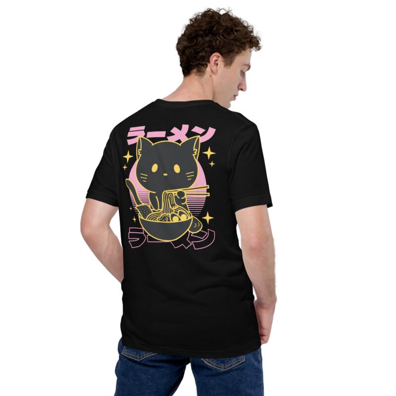 T-Shirt Chat Japonais & Ramen – Image 10