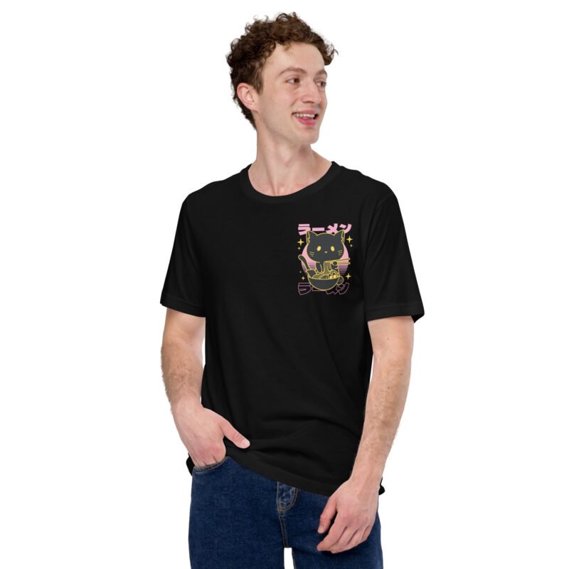 T-Shirt Chat Japonais & Ramen – Image 7