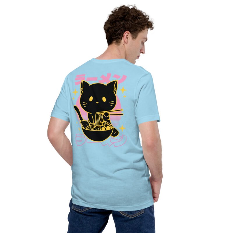 T-Shirt Chat Japonais & Ramen – Image 6