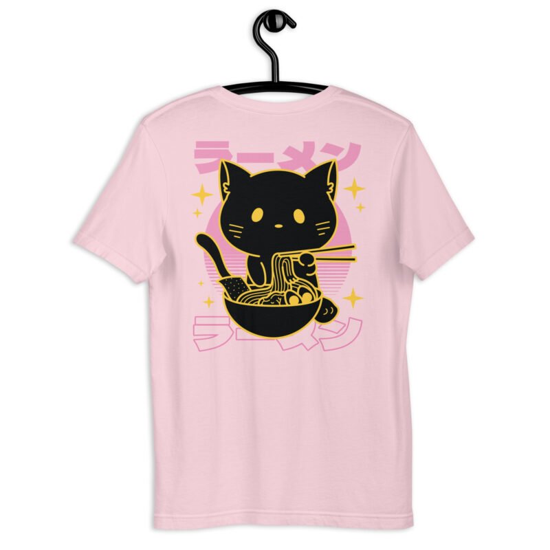 T-Shirt Chat Japonais & Ramen – Image 4