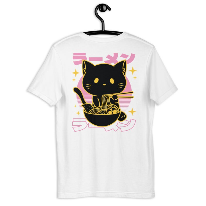 T-Shirt Chat Japonais & Ramen – Image 5